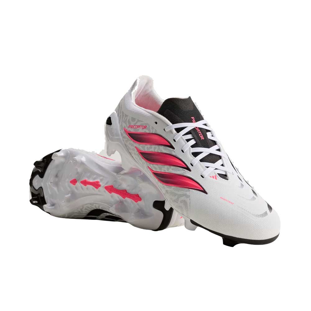 Predator League FG Soccer Cleat - Cloud White/Solar Turbo/Core Black