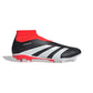 Men's Predator League LL FG Soccer Shoe - Core black/Footwear White/Solar red - Regular (D)