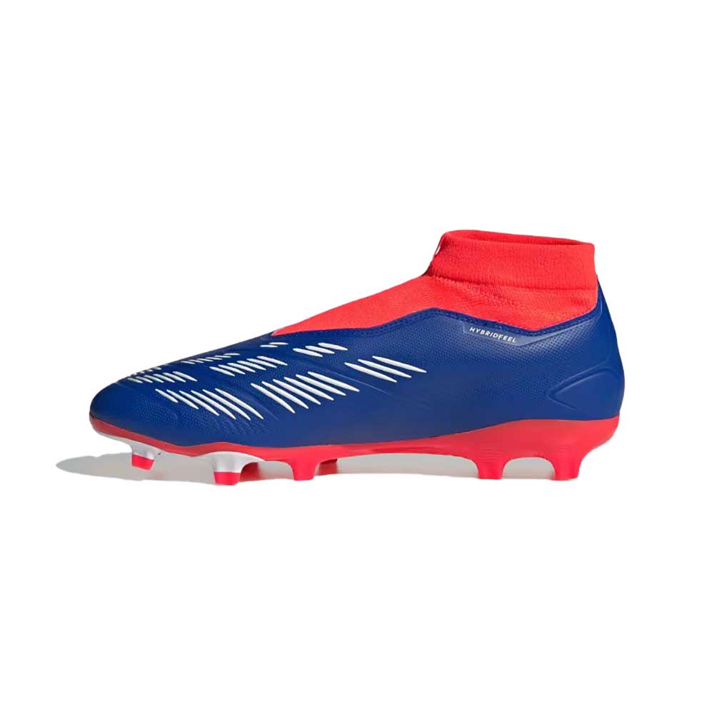 Men's Predator League LL FG Soccer Cleats - Lucid Blue/Cloud White/Solar Red - Regular (D)