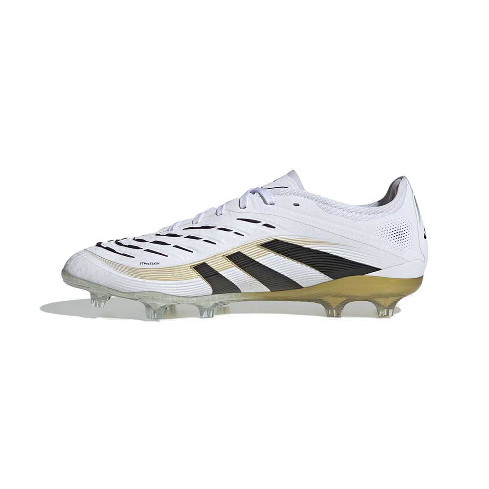 Predator Pro FG Soccer Shoe - Cloud White/Core Black/Gold