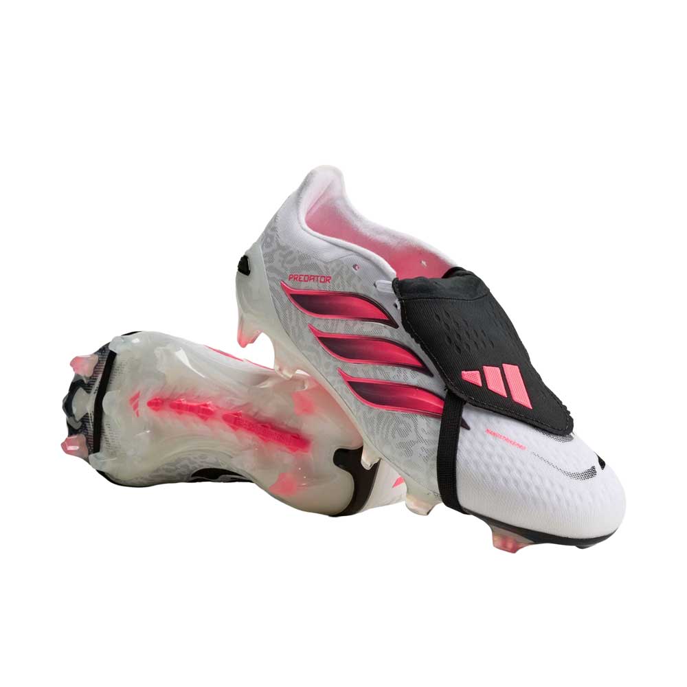 Predator Pro FT FG Soccer Cleat - Cloud White/Solar Turbo/Core Black