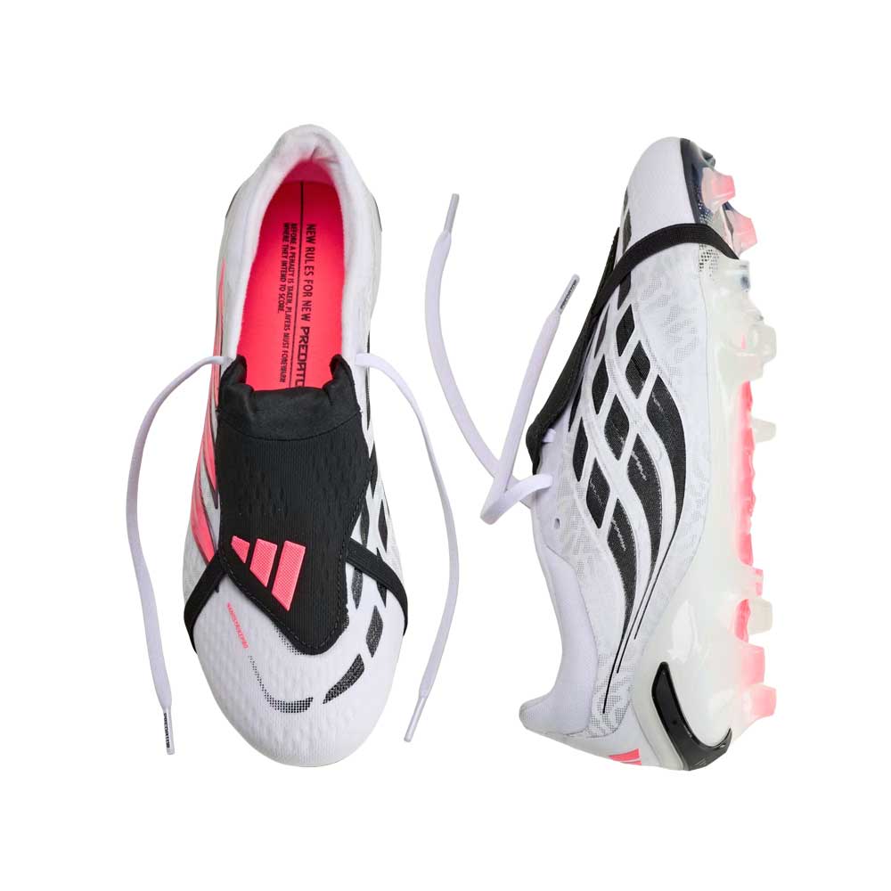 Predator Pro FT FG Soccer Cleat - Cloud White/Solar Turbo/Core Black