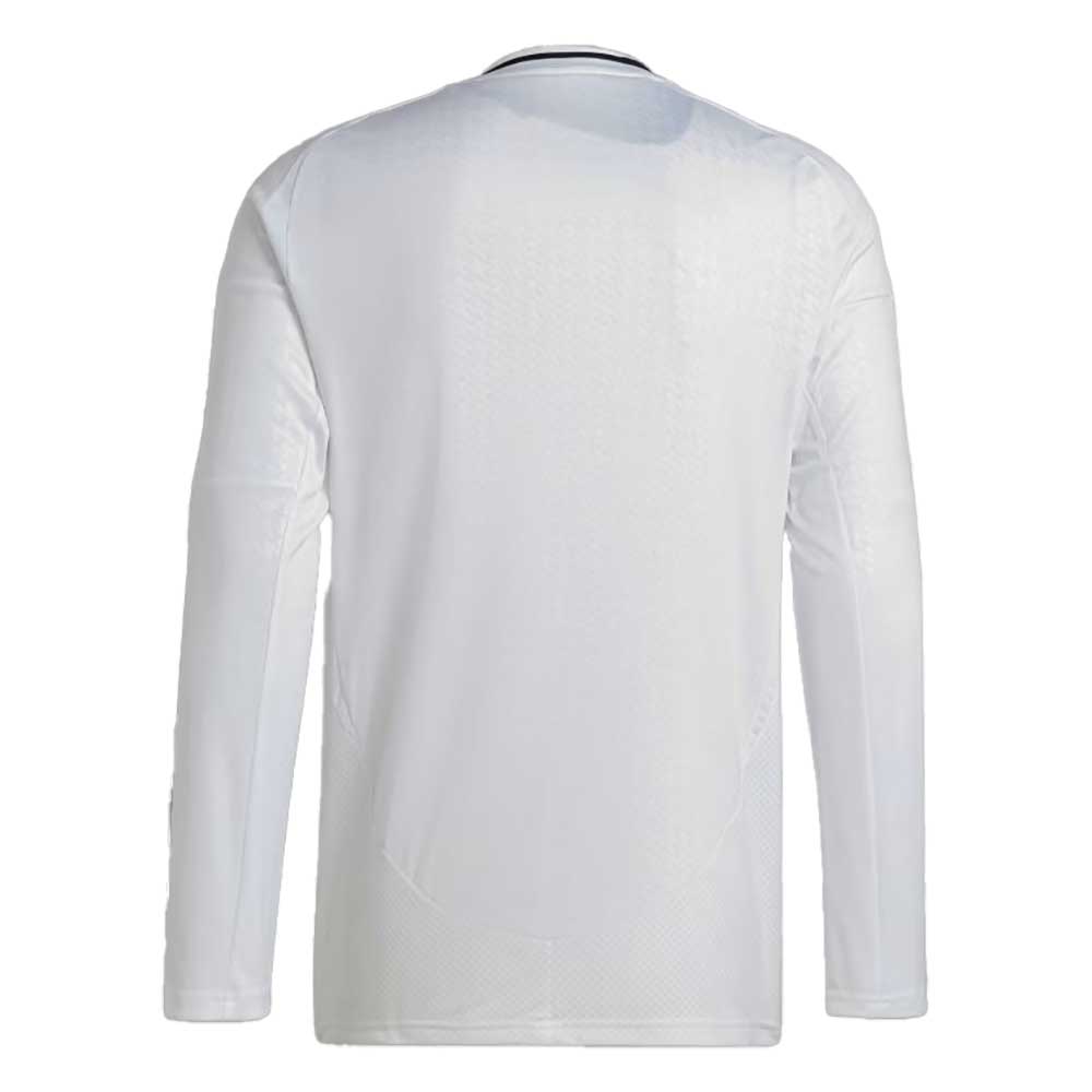 Men's Real Madrid Home Long Sleeve Jersey - White
