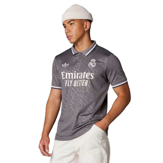 Men's Real Madrid 3rd Jersey - Charcoal