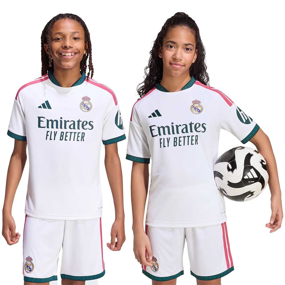 Youth Real Home Replica Jersey - White