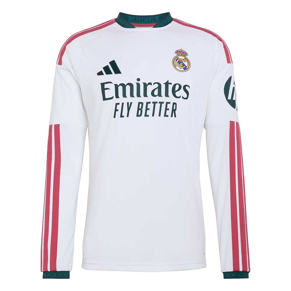 Real Home LS Replica Jersey - White