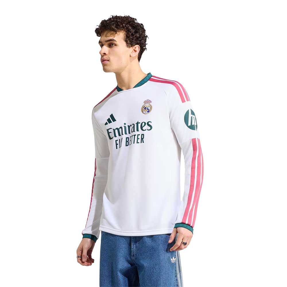 Real Home LS Replica Jersey - White