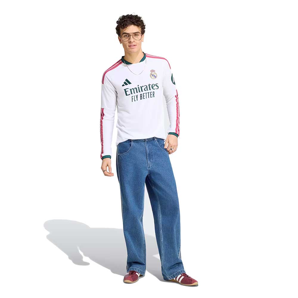 Real Home LS Replica Jersey - White