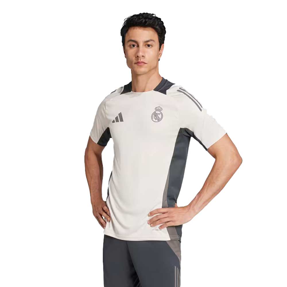 Men's Real Madrid Training Jersey - Putty Mauve/Grey/Charcoal