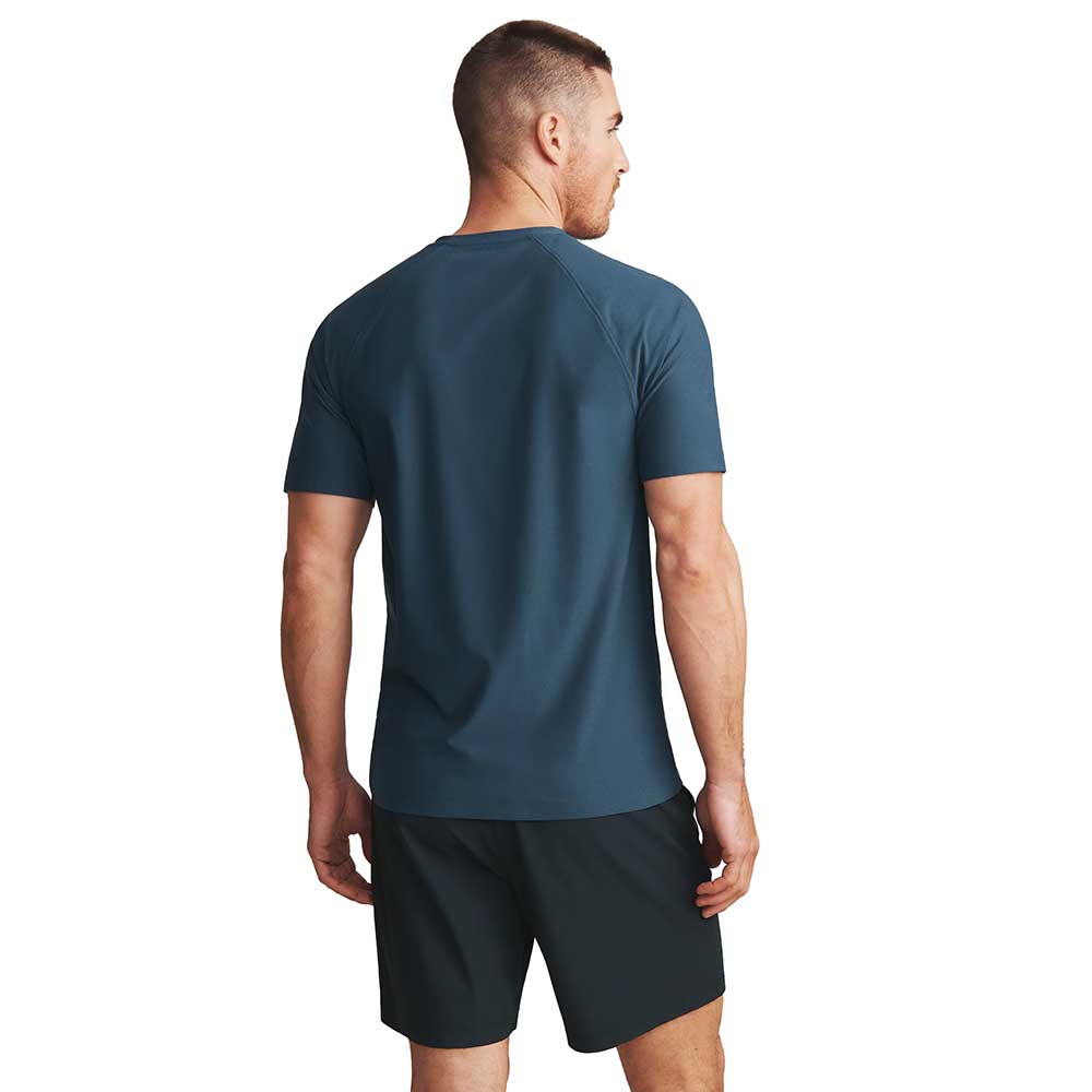 Men's Reign Short Sleeve - Deep Sea Blue/Dark Teal Heather