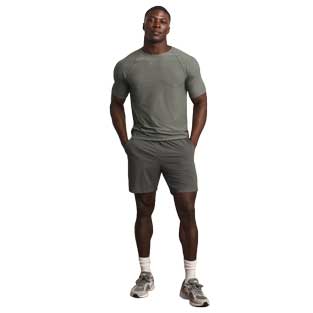Men's Reign Short Sleeve - Olive Shadow Heather