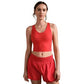 Women's Revive Scoop Longline Bra - Cabana Red