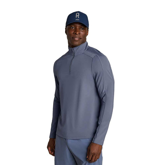 Men's Rise 1/4 Zip - Shale Blue