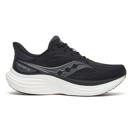 Men's Triumph 24 Running Shoe - Black/Silver - Regular (D)