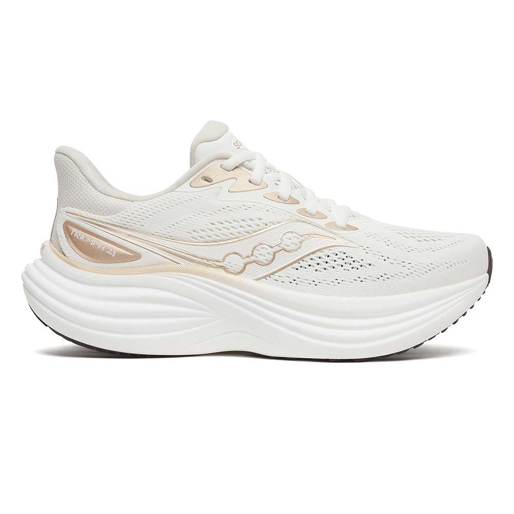 Women's Triumph 24 Running Shoe - Ivory/Eggshell - Regular (B)