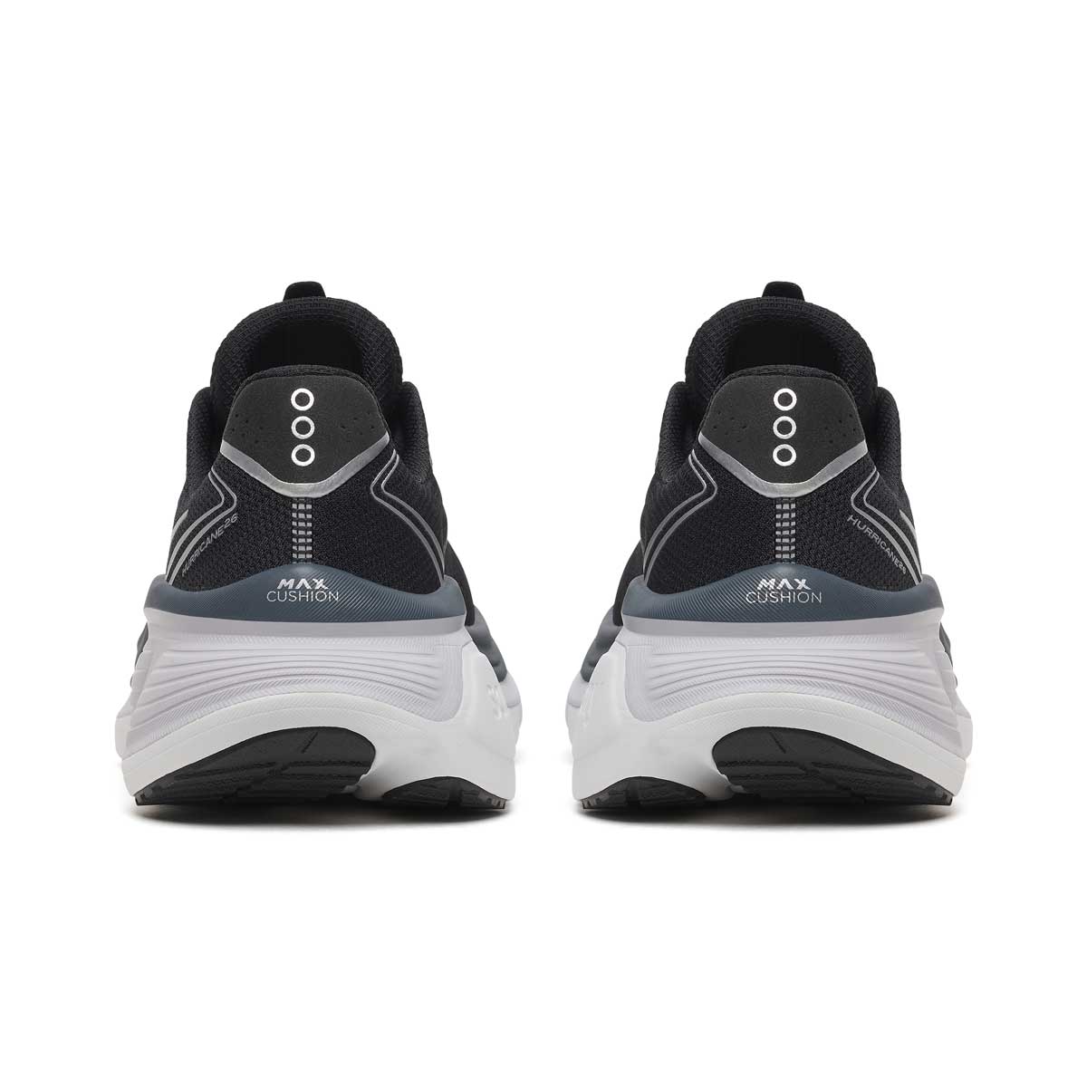 Women's Hurricane 26 Running Shoe - Black/Silver - Wide (D)