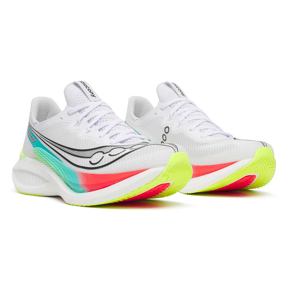 Men's Endorphin Pro 5 Running Shoe - White/Multi - Regular (D)