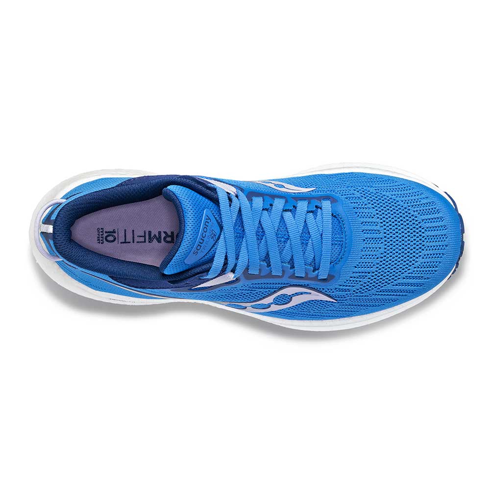 Women's Triumph 21 Running Shoe - Bluelight/Mauve - Regular (B)