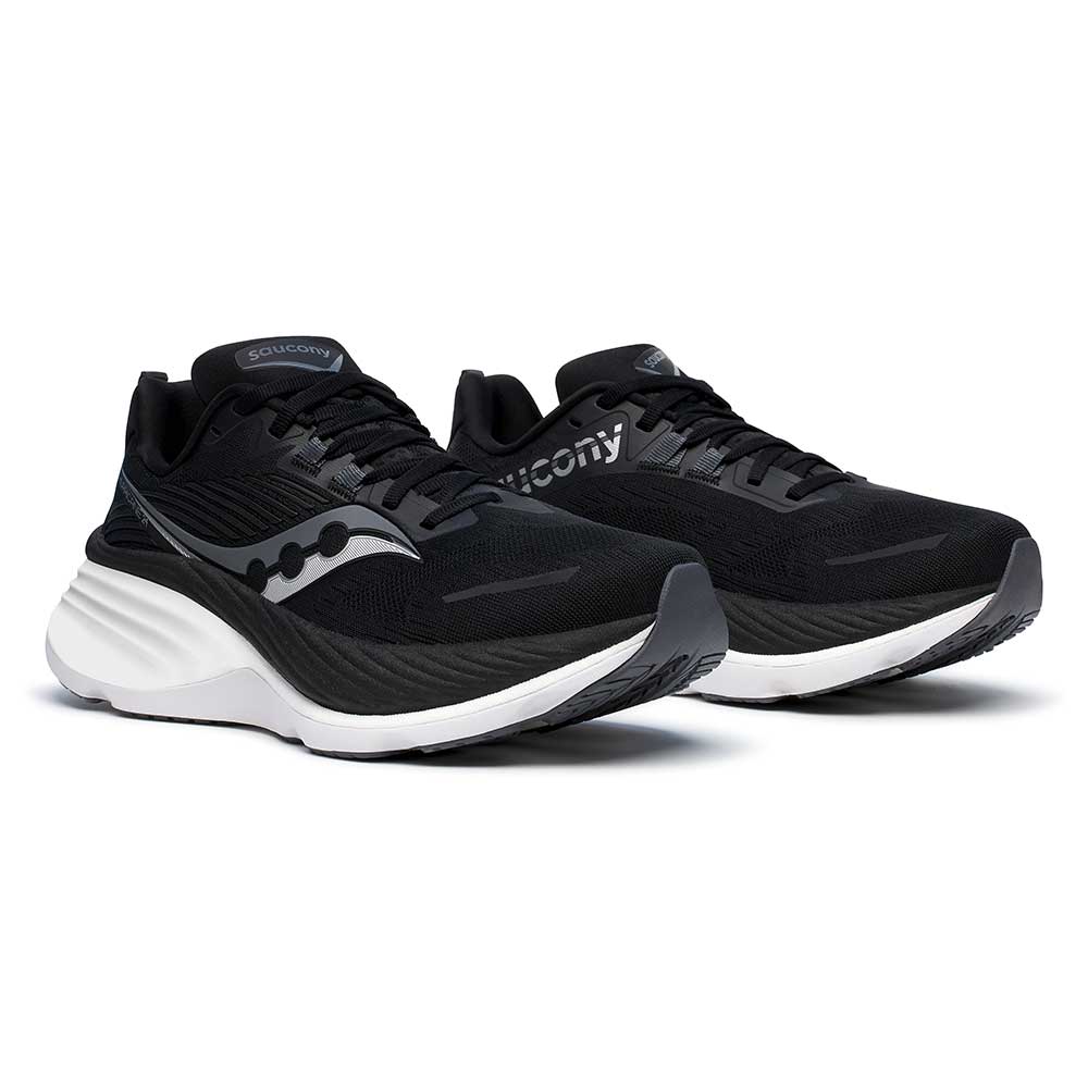 Women's Hurricane 24 Running Shoe - Black/Carbon - Wide (D)