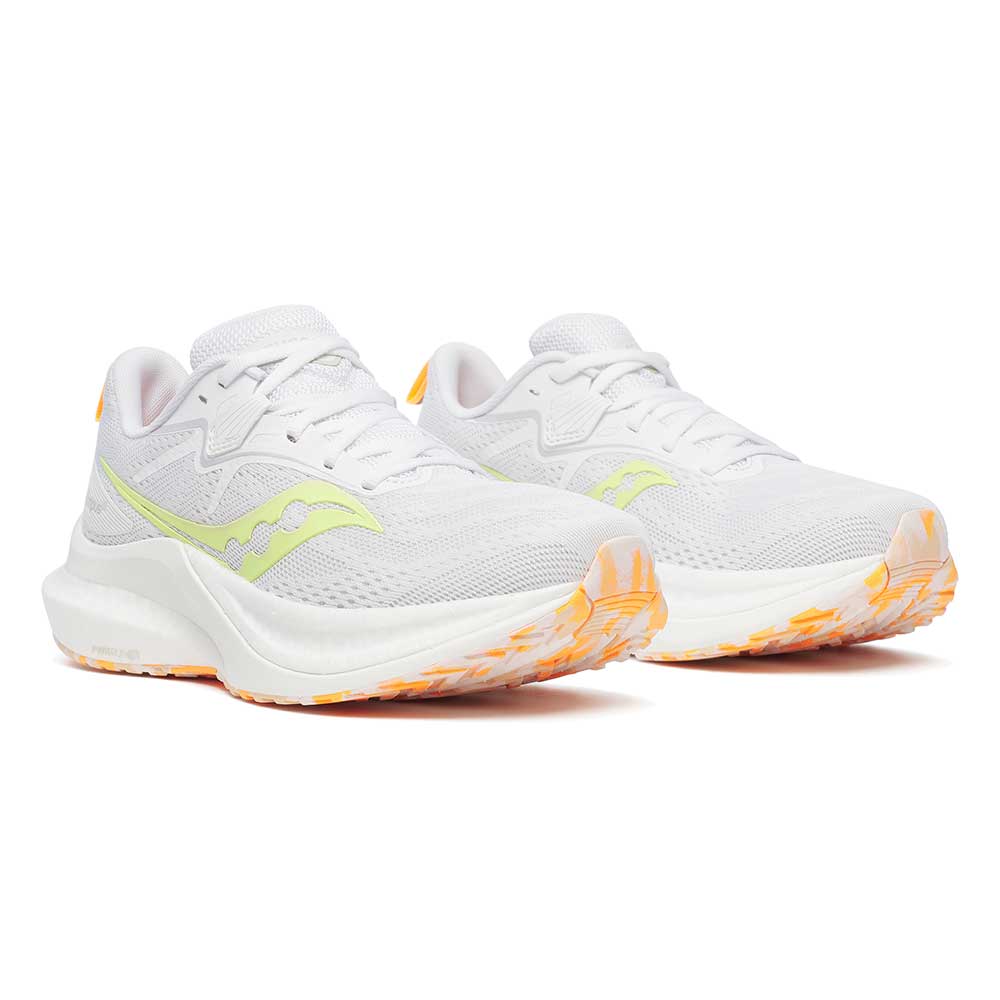 Women's Tempus 2 Running Shoe - White/Sunny - Regular (B)