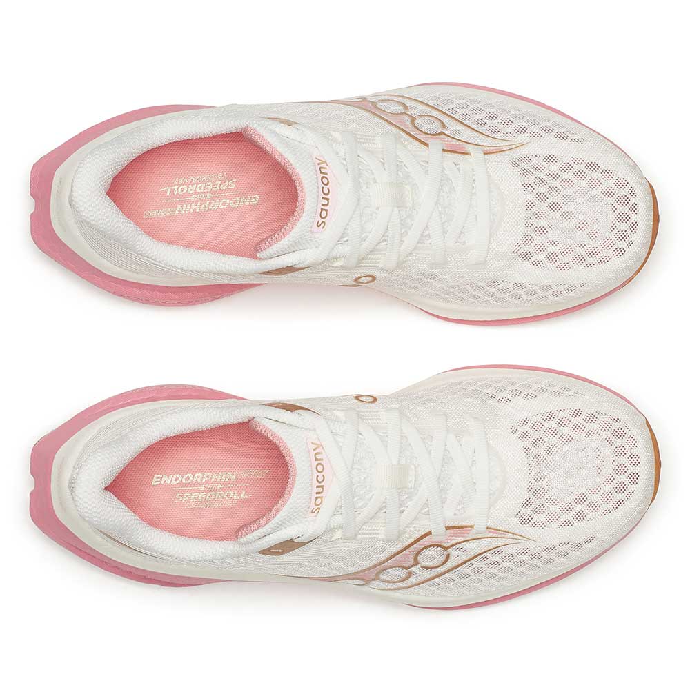 Women's Endorphin Speed 5 Running Shoe - Ivory/Mauve - Regular (B)