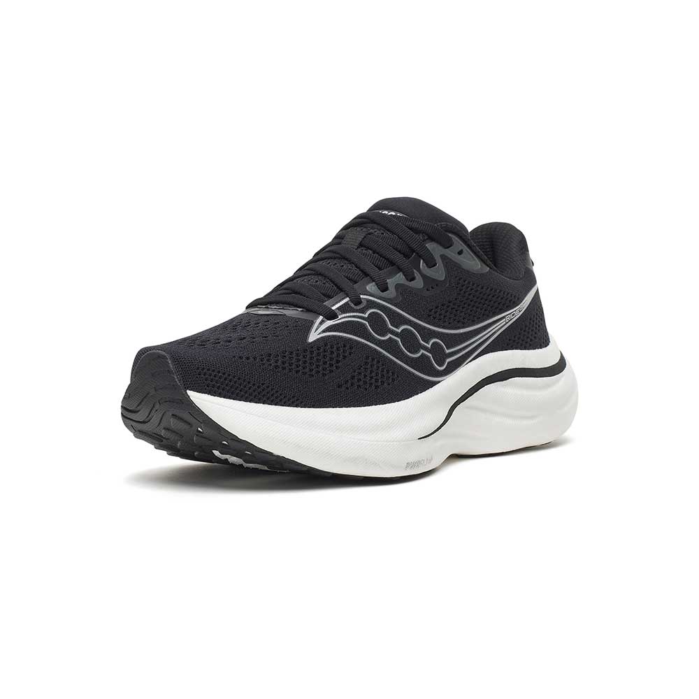 Women's Ride 19 Running Shoe - Black/Silver - Regular (B)