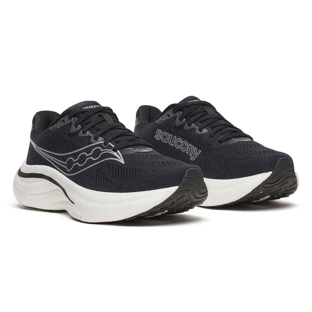 Women's Ride 19 Running Shoe - Black/Silver - Regular (B)
