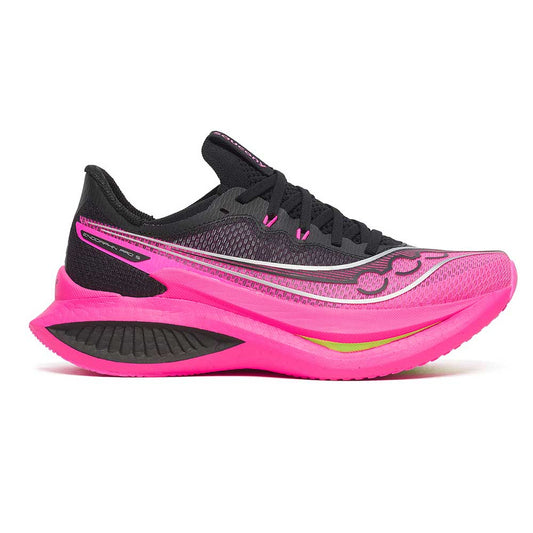 Women's Endorphin Pro 5 Running Shoe - Black/Shock - Regular (B)