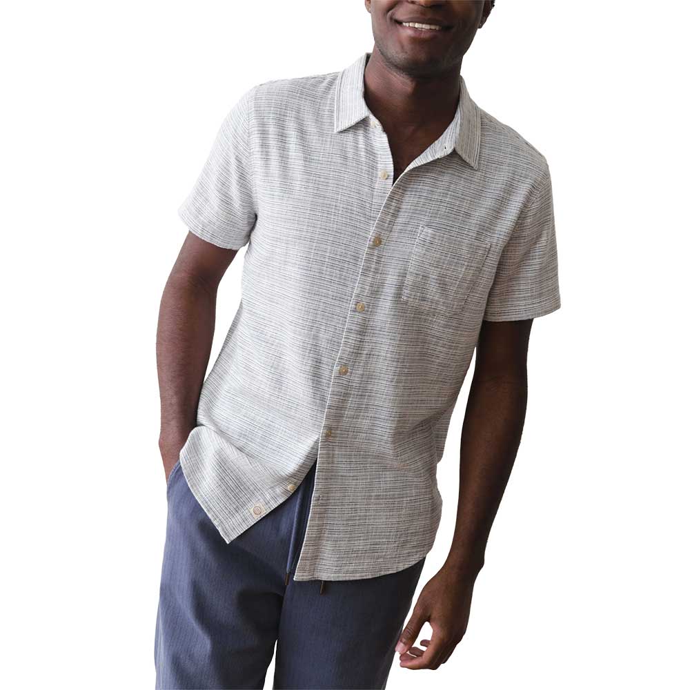 Men's Classic Stretch Selvage - Blue Mini Stripe