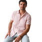 Men's Classic Stretch Selvage - Pink Mini Stripe