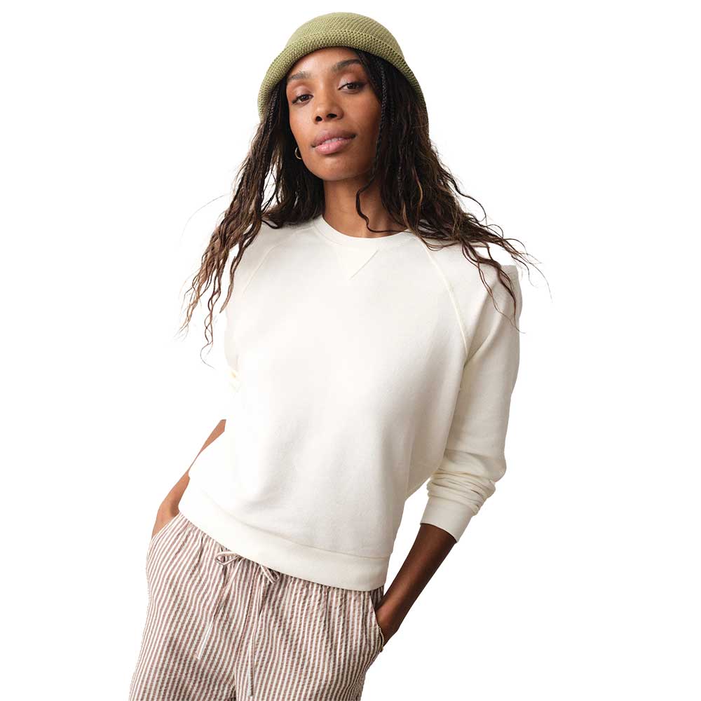 Women's Cloud 9 Terry Sweatshirt - Antique White