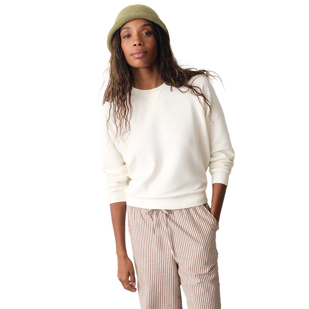 Women's Cloud 9 Terry Sweatshirt - Antique White