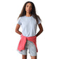 Women's Tried & True Hemp Crew Tee - Soft Chambray Stripe