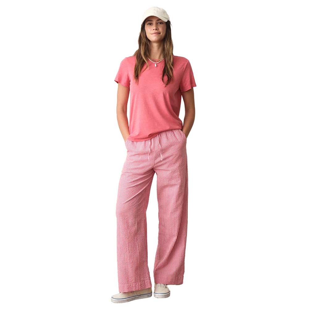 Women's Tried & True Hemp Crew Tee - Washed Red
