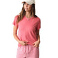 Women's Tried & True Hemp Crew Tee - Washed Red