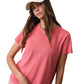 Women's Tried & True Hemp Crew Tee - Washed Red