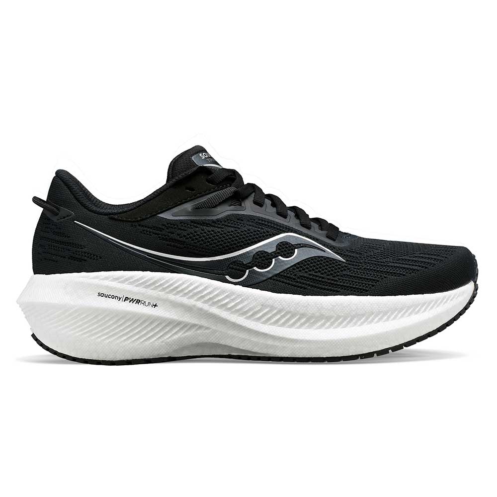 Men's Triumph 21 Running Shoe - Black/White - Regular (D)
