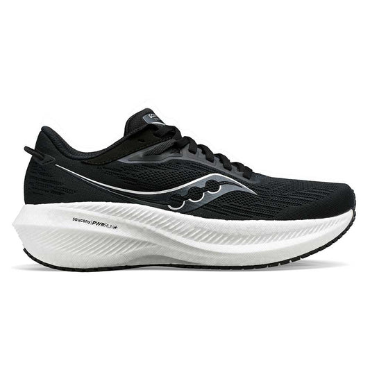 Men's Triumph 21 Running Shoe - Black/White - Regular (D)