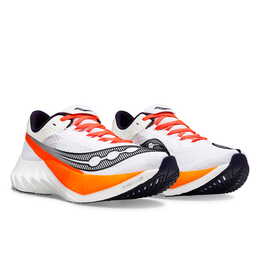 Men's Endorphin Pro 4 Running Shoe - White/Black - Regular (D)