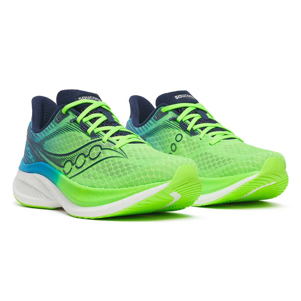 Men's Endorphin Speed 5 Running Shoe - Slime/Cobalt - Regular (D)