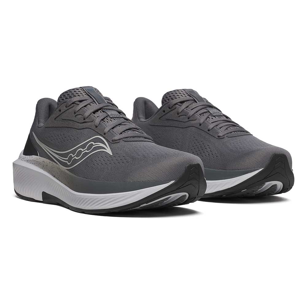 Men's Echelon 10 Running Shoe - Carbon/Black - Extra Wide (4E)