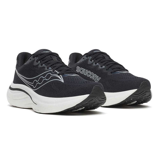 Men's Ride 19 Running Shoe - Black/Silver - Regular (D)