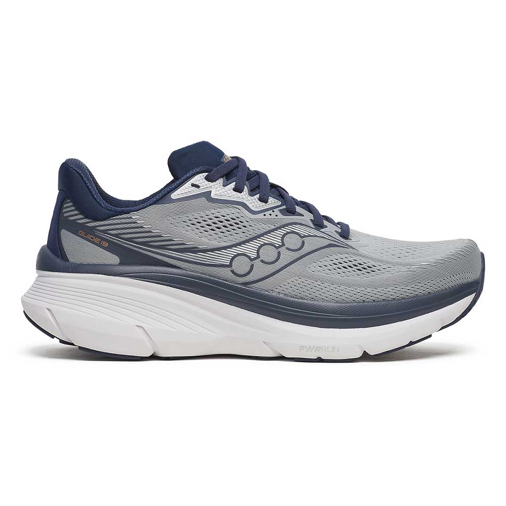 Men's Guide 19 Running Shoe - Fossil/Navy - Regular (D)