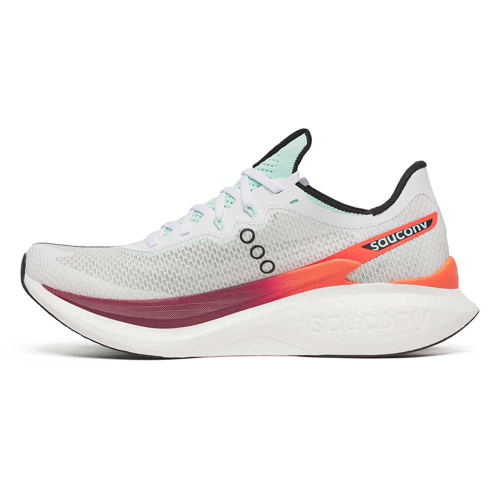 Men's Endorphin Pro 5 Running Shoe - White/Crimson - Regular (D)