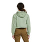 Women's Do Good Organic Crop Pullover Hoodie - Silver Leaf