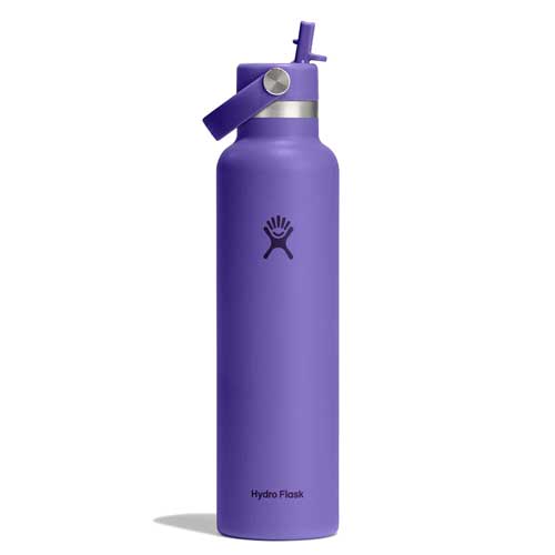 24 oz Standard Mouth with Flex Straw Cap - Utopia Purple