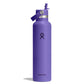24 oz Standard Mouth with Flex Straw Cap - Utopia Purple