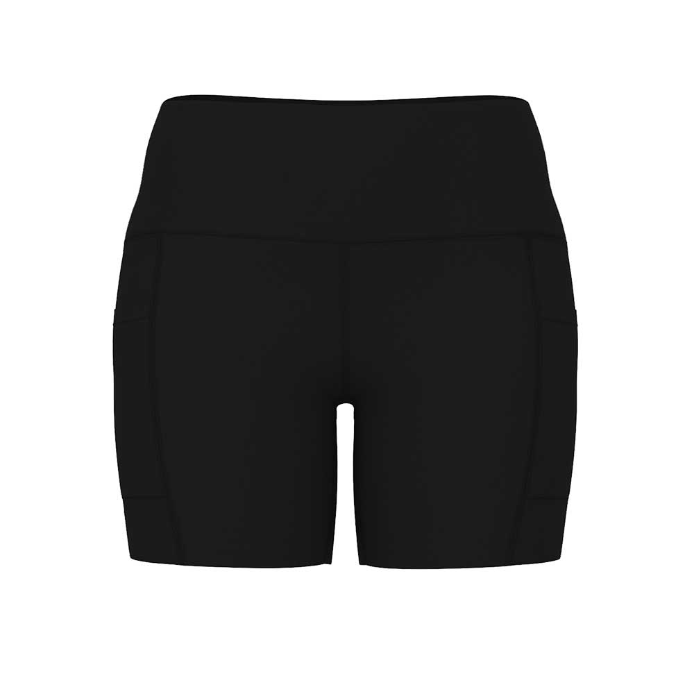 Women's NB Sleek Pocket High Rise Short 6" - Black