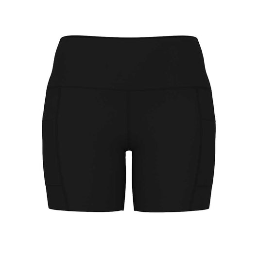 Women's NB Sleek Pocket High Rise Short 6" - Black