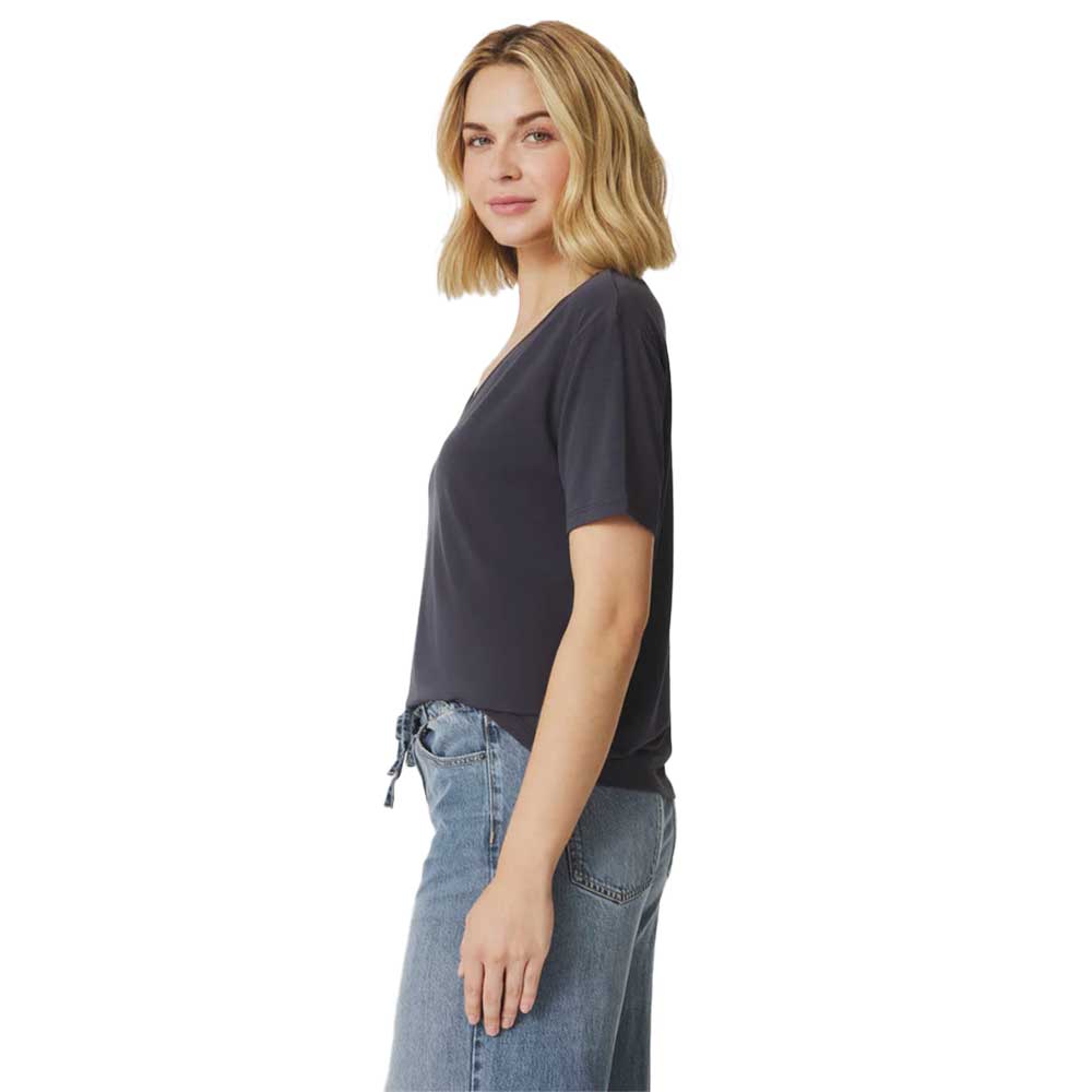 Women's Kacey Bamboo V-Neck Short Sleeve Tee - Lead